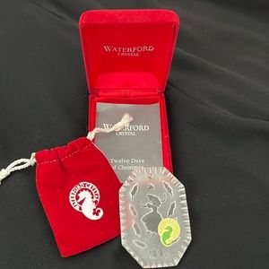 Waterford Crystal Christmas ornament.